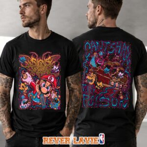 Signs Of The Swarm 2026 SM Galaxy Gas Graphic Black T-Shirt