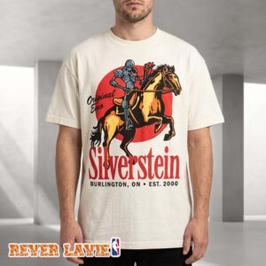 Silverstein Horse Rider Camp Screamo Tour 2026 Natural T-Shirt Limited Tour Merch