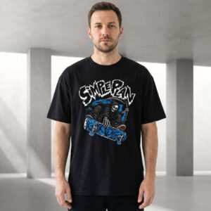 Simple Plan Grim Reaper Skateboard T-Shirt Official Merch 2026