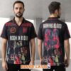 ACDC Rock FC Black Football Jersey Band Merch