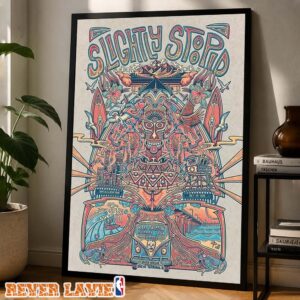 Slightly Stoopid Road Trippin Summer Tour Dates At Outer Harbor Terminal B In Buffalo NY On July 24 2026 Poster Canvas