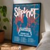 Slipknot Knotfest Roadshow Tour Poster Featuring Killswitch Engage Fever 333 And Code Orange Poster Canvas