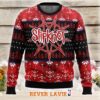 Slayer Ugly Christmas Sweater Thrash Metal Holiday Knit Jumper Slayer Ugly Christmas Sweater Thrash Metal Holiday Knit Jumper