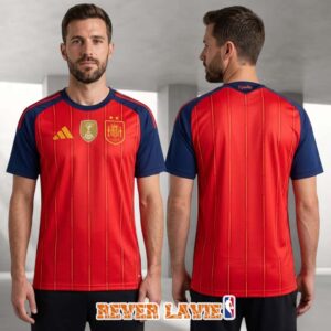 Spain 2026 FIFA World Cup Champions Home Replica Jersey Football