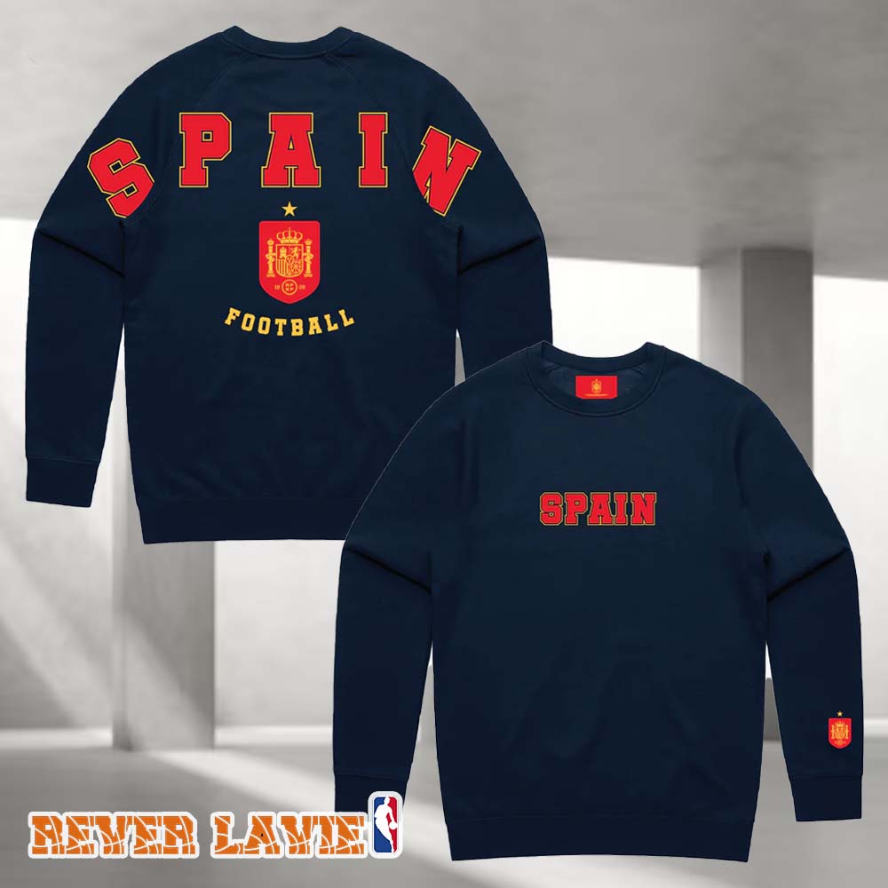 Spain FIFA World Cup 2026 Champions Spirit Crewneck Sweatshirt Spain FIFA World Cup 2026 Champions Spirit Crewneck Sweatshirt