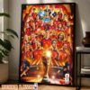 Spain National Team FIFA World Cup 2026 North America Championship Celebration Artwork Poster Canvas Spain National Team FIFA World Cup 2026 North America Championship Celebration Artwork Poster Canvas