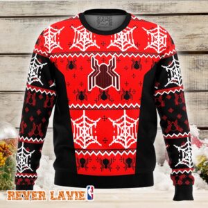 Spider-Man Uniform Ugly Christmas Sweater Exclusive Winter Gift Collection