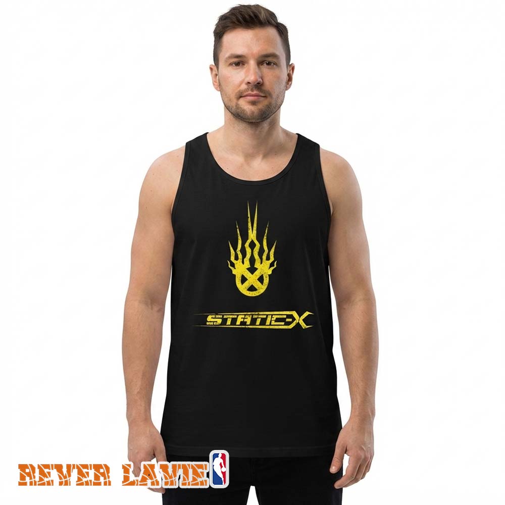 Static-X Yellow Shock Premium Tank Top Static-X Yellow Shock Premium Tank Top