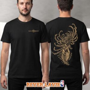 Summer Breeze 2026 Crysantheme Tee Minimal Golden Back Print