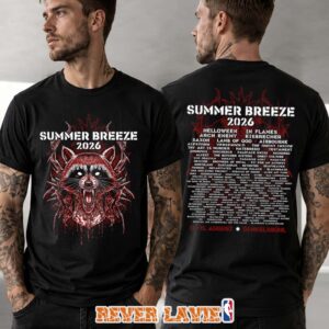 Summer Breeze 2026 The Raccoon Double Sided T-Shirt Official Merchandise