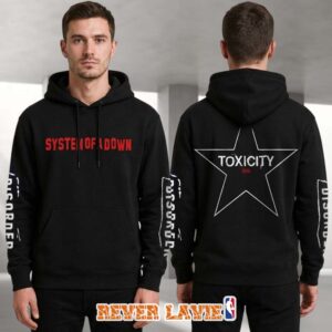 System Of A Down EU And UK 2026 Tour Pop Up Shop Merch Toxicity Disorder Hoodie