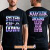 New York Knicks 2026 NBA Champions Trophy Bootleg Roster Two-Sided T-Shirt New York Knicks 2026 NBA Champions Trophy Bootleg Roster Two-Sided T-Shirt