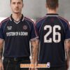 System Of A Down Toxicity Europe & UK Tour 2026 Black Camo Football Jersey System Of A Down Toxicity Europe & UK Tour 2026 Black Camo Football Jersey