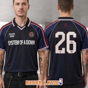 System Of A Down SOAD Paris France Stade de France July 2 & 4 2026 Football Jersey