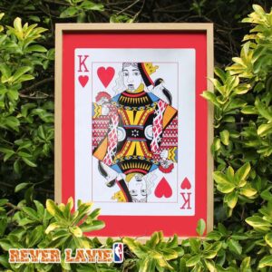 Tamatha Paul Kuini O Te Ngākau Art Print Featuring Māori Sacred Heart Illustration