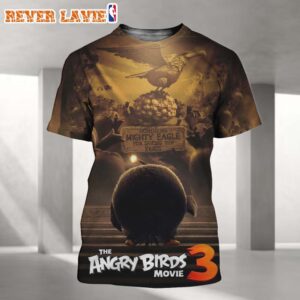 The Angry Birds Movie 3 Official Movie Poster 2026 All Over Print Shirt