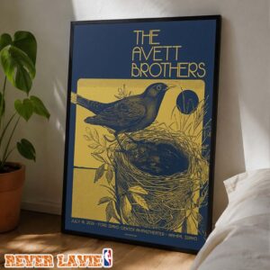 The Avett Brothers Show Print At Ford Idaho Center Amphitheater In Nampa Idaho On July 16 2026 Home Decor Poster Canvas