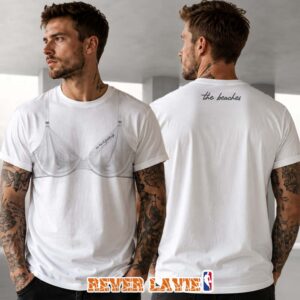 The Beaches No Hard Feelings Bra White T-Shirt Official Deluxe Album Merch