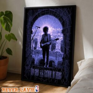 The Cure Event Poster At Festival de Nîmes In Nîmes France On July 26 2026 Songs Of A Lost World Daniel Danger Artwork Poster Canvas