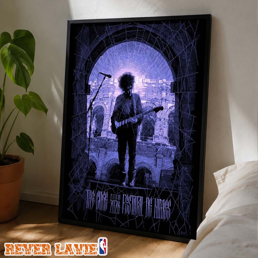 The Cure Event Poster At Festival de Nîmes In Nîmes France On July 26 2026 Songs Of A Lost World Daniel Danger Artwork Poster Canvas The Cure Event Poster At Festival de Nîmes In Nîmes France On July 26 2026 Songs Of A Lost World Daniel Danger Artwork Poster Canvas