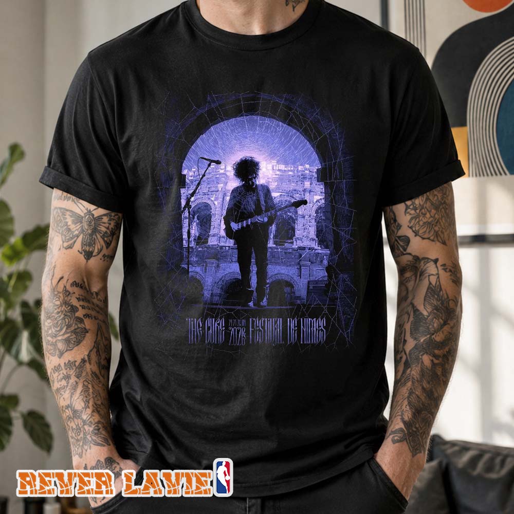 The Cure Event Poster At Festival de Nîmes In Nîmes France On July 26 2026 Songs Of A Lost World Daniel Danger Artwork Unisex T-Shirt The Cure Event Poster At Festival de Nîmes In Nîmes France On July 26 2026 Songs Of A Lost World Daniel Danger Artwork Unisex T-Shirt