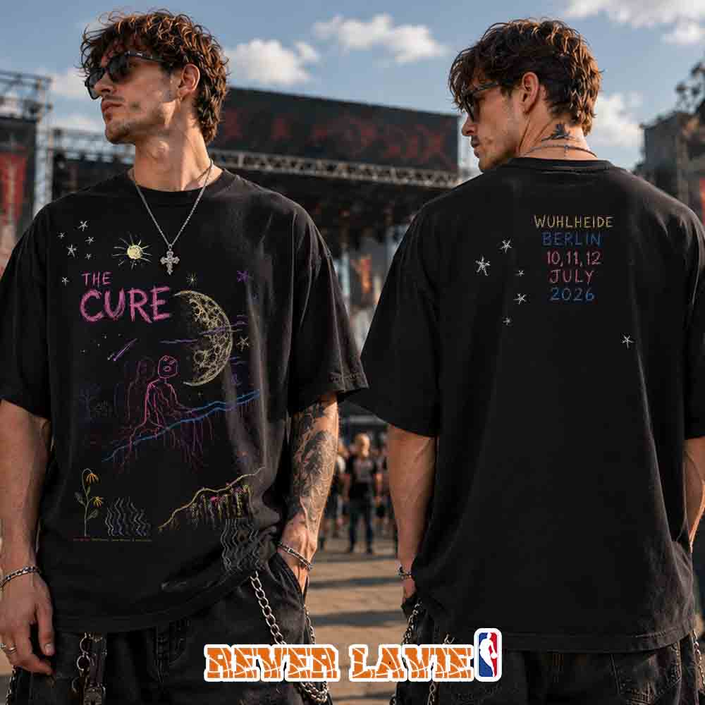 The Cure Exclusive Berlin Weekend Event T-Shirt Parkbühne Wuhlheide Berlin Germany July 10–12 2026 Songs of a Lost World Tour The Cure Exclusive Berlin Weekend Event T-Shirt Parkbühne Wuhlheide Berlin Germany July 10–12 2026 Songs of a Lost World Tour