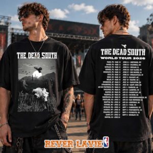 The Dead South 2026 World Tour Dates Two Sides Graphic T-Shirt
