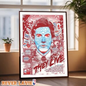 The Hives Live Print Featuring World View New Morning In America Retro Television Collage Home Decor Poster Canvas