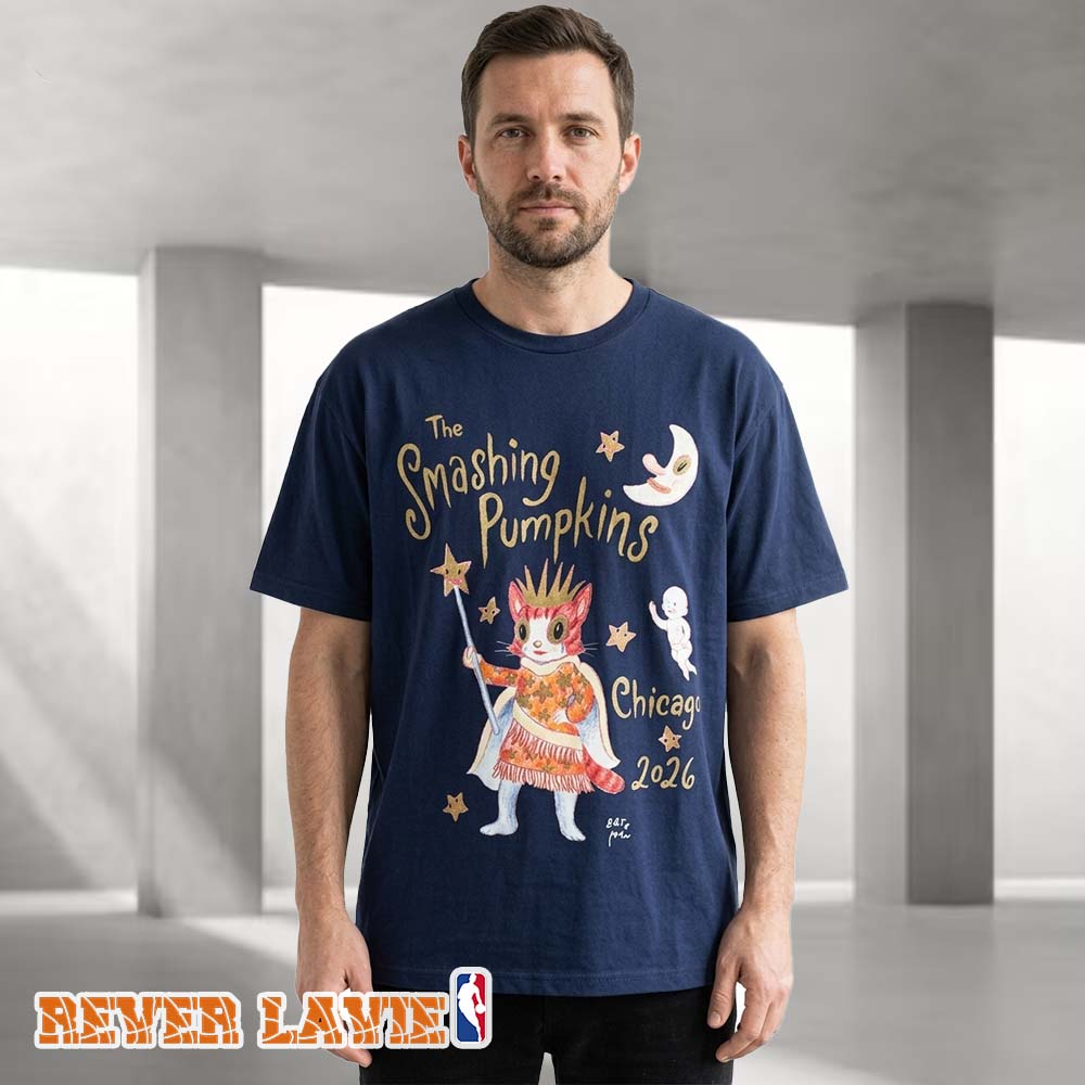 The Smashing Pumpkins Chicago Pop-Up Shop July 29 2026 The Cat Unisex T-Shirt The Smashing Pumpkins Chicago Pop-Up Shop July 29 2026 The Cat Unisex T-Shirt