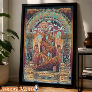 The String Cheese Incident Poster At Red Rocks Amphitheatre In Morrison CO On July 17-18 2026 Poster Canvas
