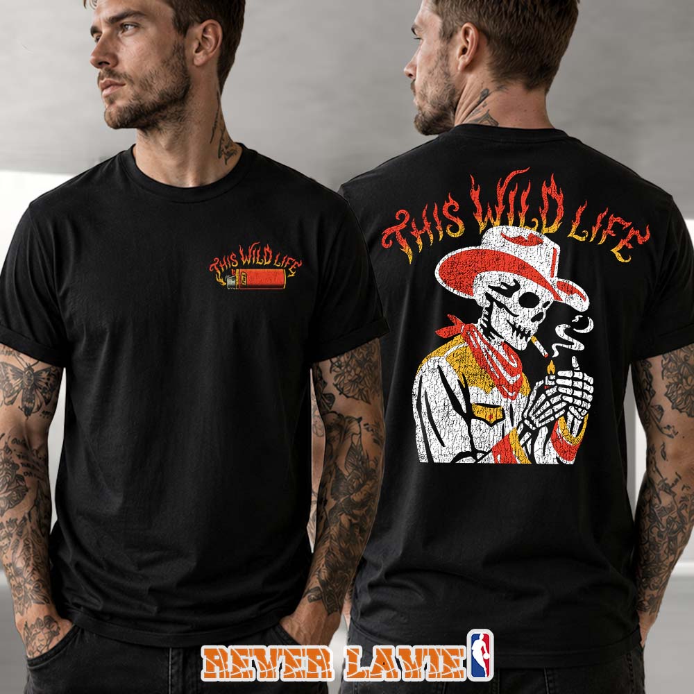This Wild Life Lighter T-Shirt Vintage Graphic Tee This Wild Life Lighter T-Shirt Vintage Graphic Tee