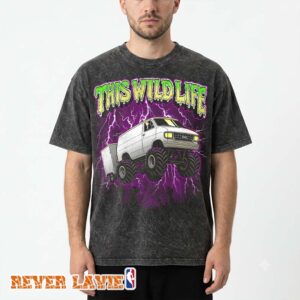 This Wild Life Monster Truck T-Shirt Vintage Graphic Tee
