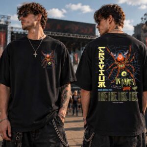 Trivium Poster At North America Tour In United States And Canada On November December 2026 Two Sided Unisex Tee