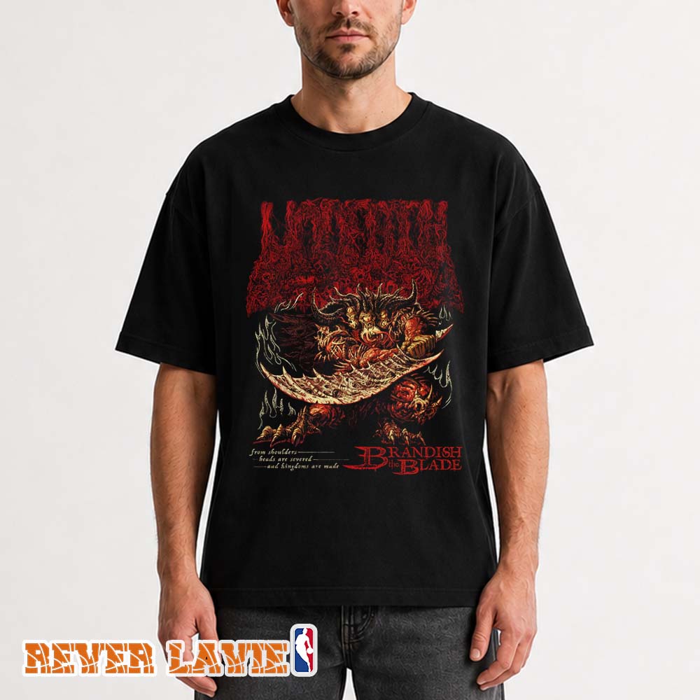 Undeath Brandish the Blade T-Shirt Undeath Brandish the Blade T-Shirt