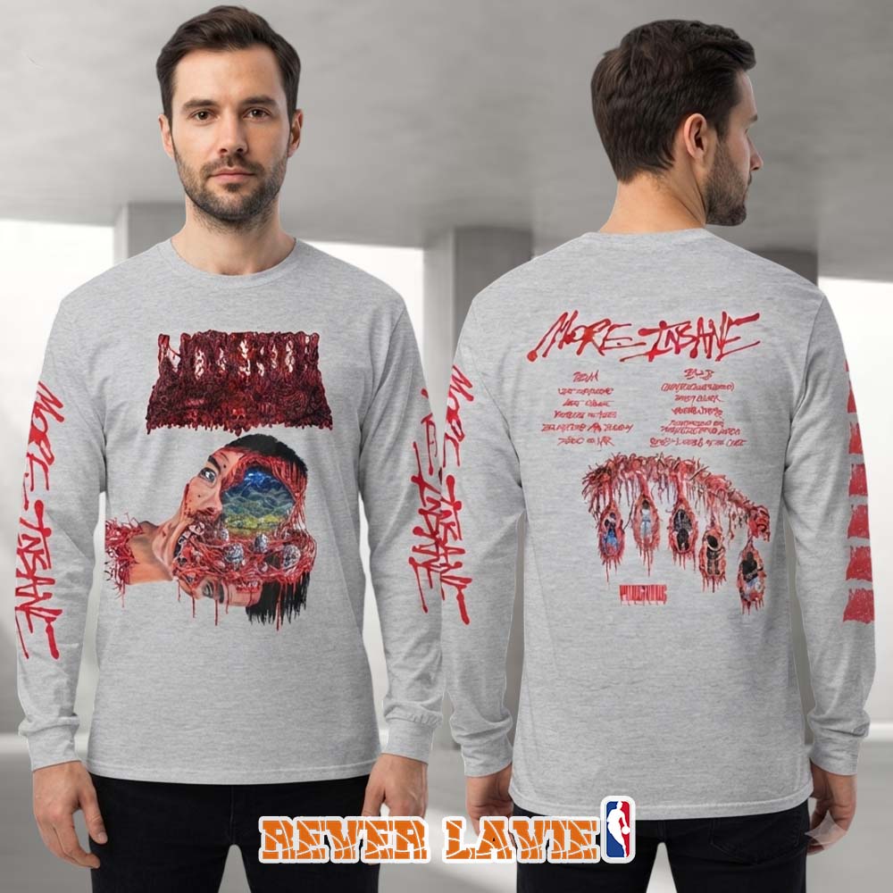 Undeath More Insane All Over Print Long Sleeve Undeath More Insane All Over Print Long Sleeve