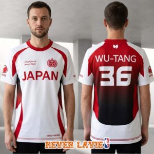 Wu-Tang Clan Global Pride Japan White & Red Soccer Jersey Rising Sun Football Shirt