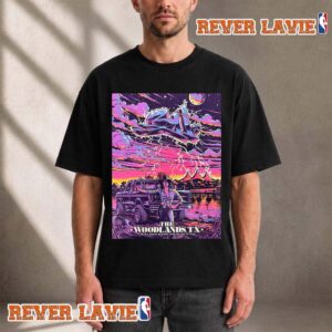 311 Band Houston The Woodlands Texas Event Poster On August 23 2026 At Cynthia Woods Mitchell Pavilion Unisex T Shirt