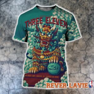 311 Band Summer Tour 2026 Rogers AR Event Poster At Walmart AMP On August 26 2026 All Over Print Shirt