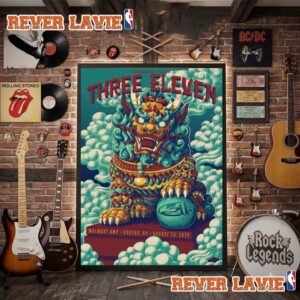 311 Band Summer Tour 2026 Rogers AR Event Poster At Walmart AMP On August 26 2026 Poster Decor
