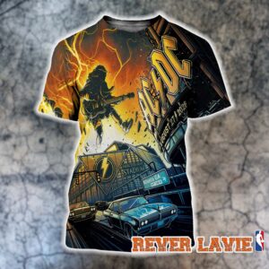 ACDC Atlanta Pwr Up Tour 2026 Event Poster At Mercedes Benz Stadium On August 27 2026 All Over Print Shirt
