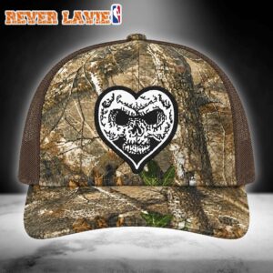 Alexisonfire Crisis 20th Anniversary Skull Heart Patch Camo Trucker Cap Toronto Pop Up Shop August 14 2026