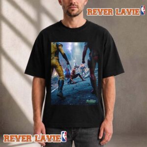 Avengers Doomsday 2026 Fan Made Poster The One The Only Tobey Maguire as Spiderman vs Xmen Deadpool Wolverine Unisex T Shirt