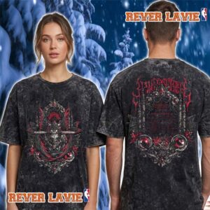Babymetal Bite The Blade Exclusive Tee World Tour 2026 North America Schedule Dates Washed T Shirt