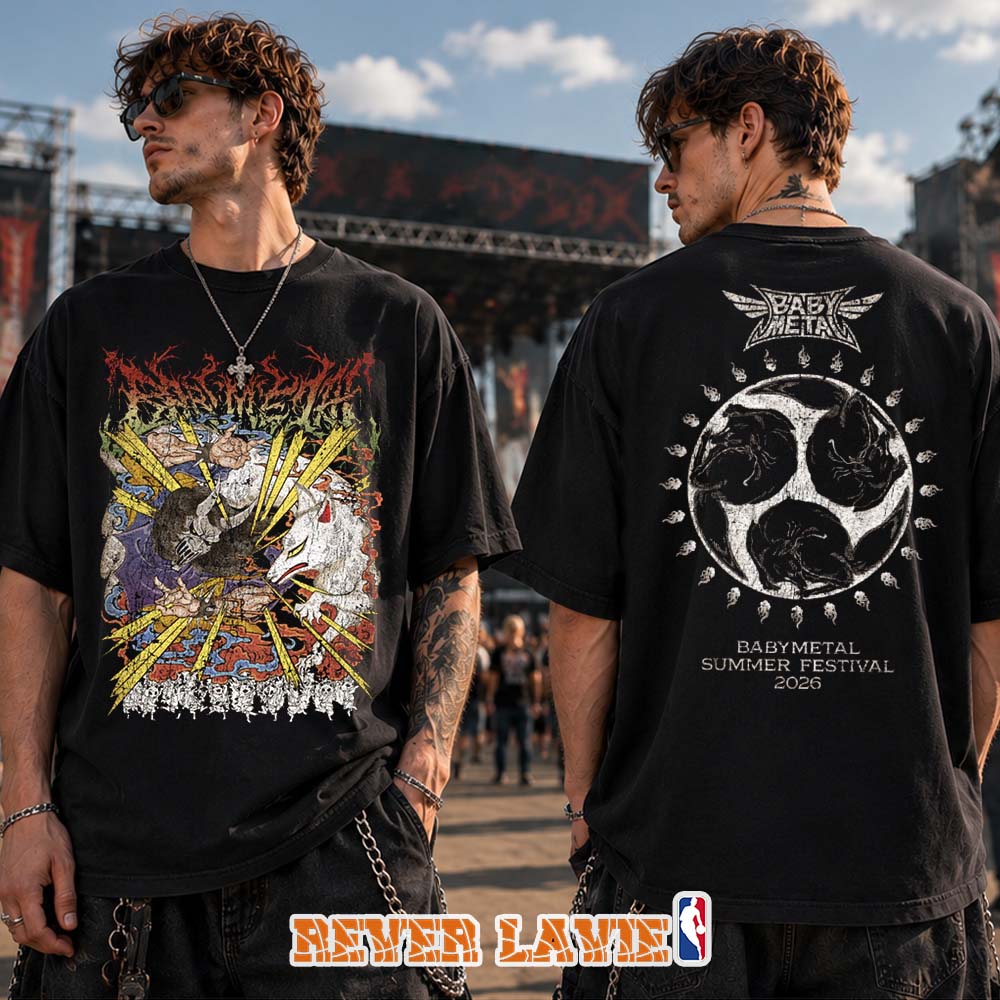 Babymetal Summer Festival 2026 Quick Dry Tee Babymetal Summer Festival 2026 Quick Dry Tee