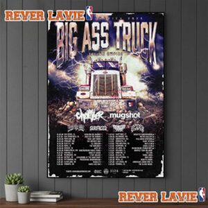 Big Ass Truck Inland Empire North America 2026 Tour Schedule Tour Dates Poster Decor