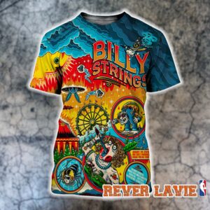 Billy Strings Ionia Freak Fair 2026 Nights 2 At Ionia County Fairgrounds Michigan On August 29 2026 Art By Dr Juanpa All Over Print Shirt
