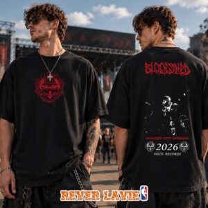 Bloodshed Skull Punishments Beyond Comprehension Official Merch Two Sided T-Shirt
