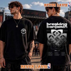 Breaking Benjamin Gradient Europe Tour 2026 Schedule T Shirt Two Sided