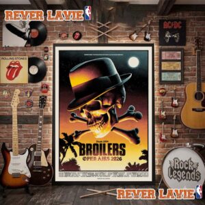 Broilers Open Airs 2026 Official Poster Decor