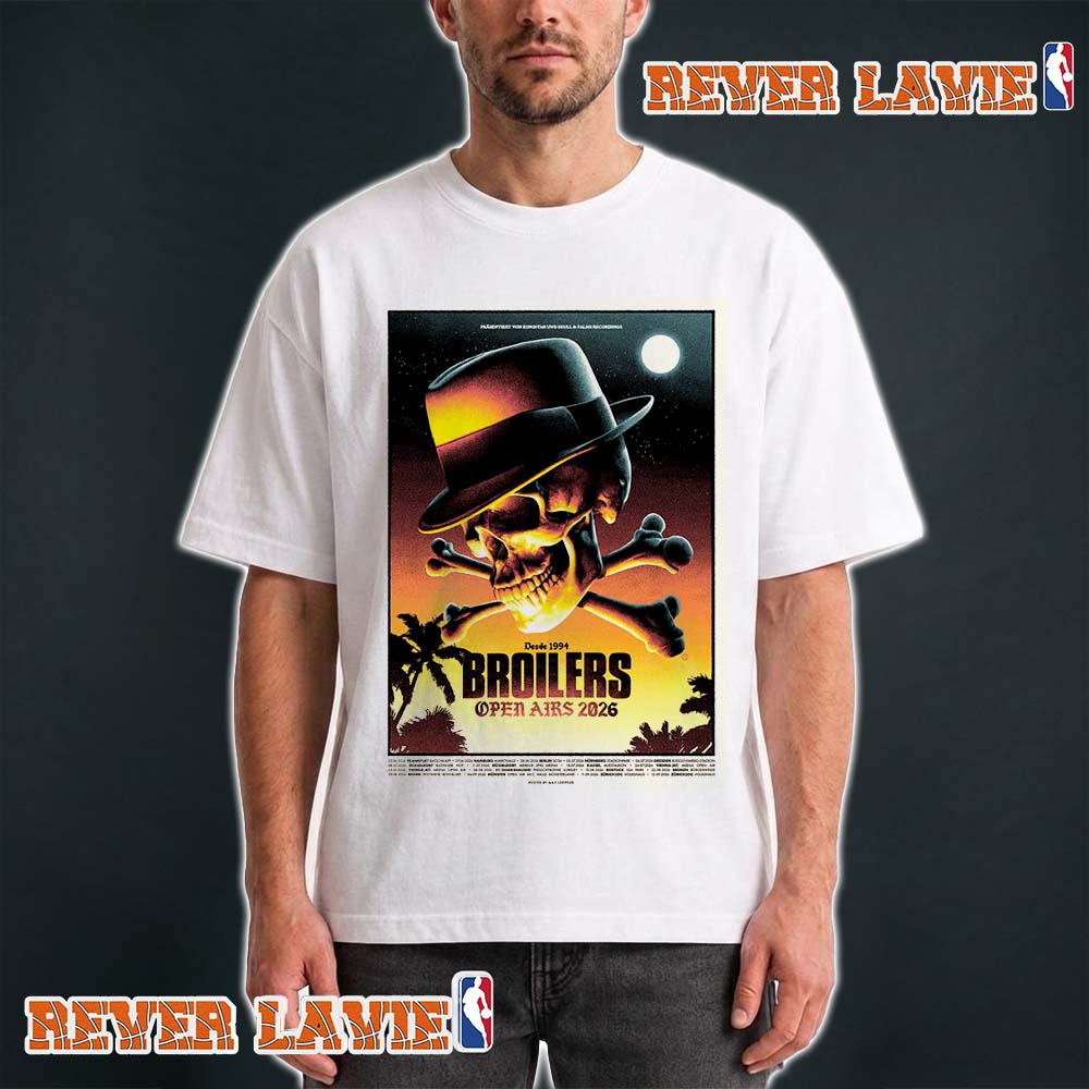 Broilers Open Airs 2026 Official Unisex T Shirt Broilers Open Airs 2026 Official Unisex T Shirt